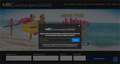 Desktop Screenshot of myrtlebeachcondos.com