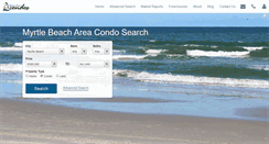 Desktop Screenshot of myrtlebeachcondos.net